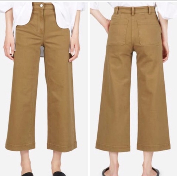 everlane high waisted pants